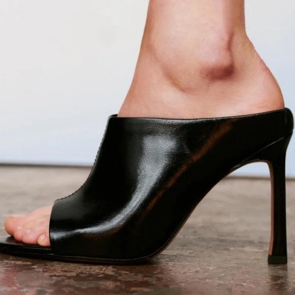 ZARA HIGH HEEL MULES - Picture 6 of 6